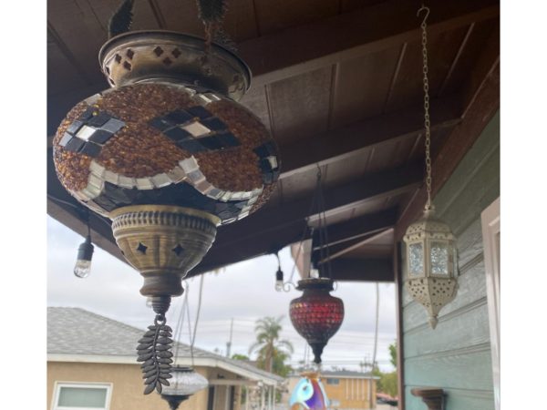 Decorative Bohemian Hanging Lamp Rental