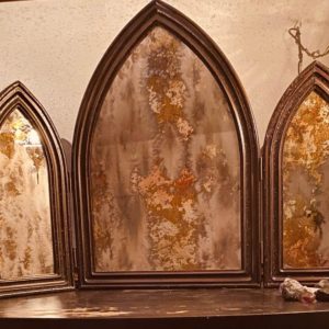 Medieval Style Ghosted Mirror Rent