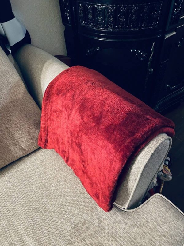 Red Throw Blanket Sofa Rental