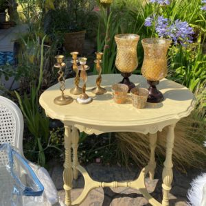 Gold Mosaic Candle Holders Rental