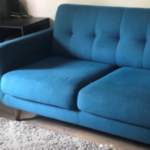 mid century sofa loveseat for rent