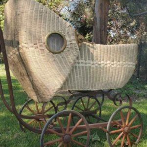 vintage wicker baby buggy san diego
