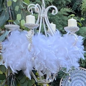 Crystal Hanging Wedding Candelabra for Rent