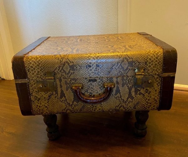 Vintage Suitcase Side Table Rent