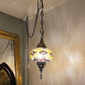 Bohemian Hanging Lamp Rental San Diego