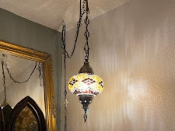 Bohemian Hanging Lamp Rental San Diego